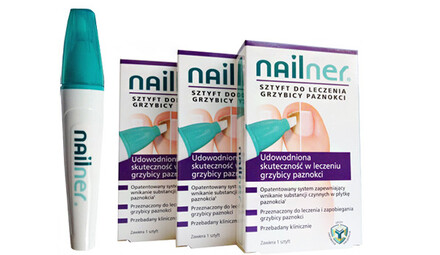 Efektyvi patentuotos sudėties medicininė priemonė nagų grybeliui gydyti - pieštukas NAILNER